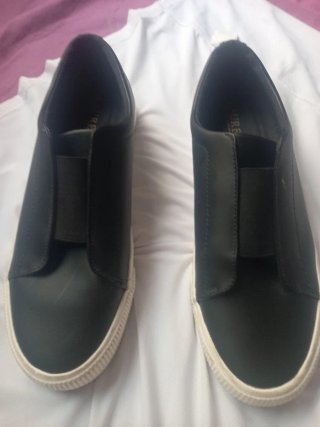 Zapatos Ralph Lauren Negros y Blancos