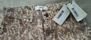 Pantalón ba&sh Tooty Jean Ecru Nuevo