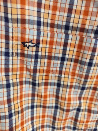 Camisa Paul & Shark cuadros Talla L