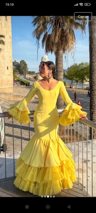 Traje de flamenca