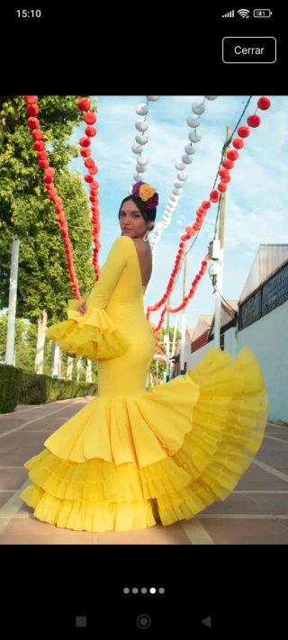 Traje de flamenca