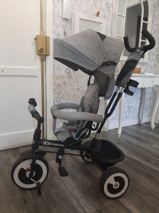Triciclo Kinderkraft gris