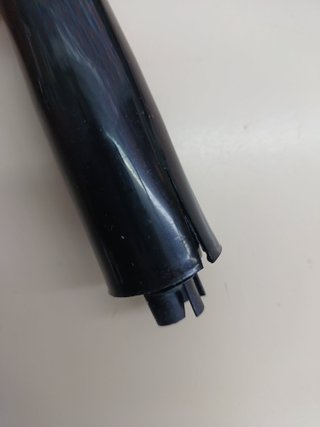 Bomba eléctrica portátil para gasolina con boquilla - Genérico