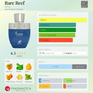 Afnan Rare Reef Extrait de Parfum 100ml
