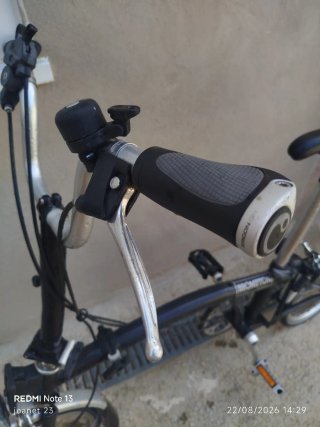 Bicicleta Brompton plegable
