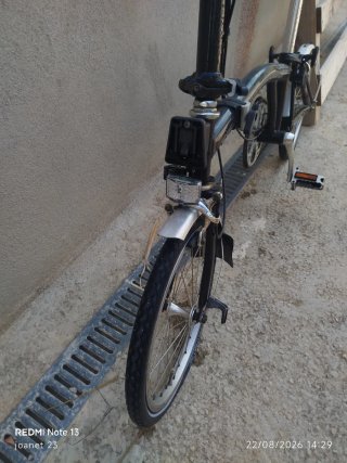 Bicicleta Brompton plegable