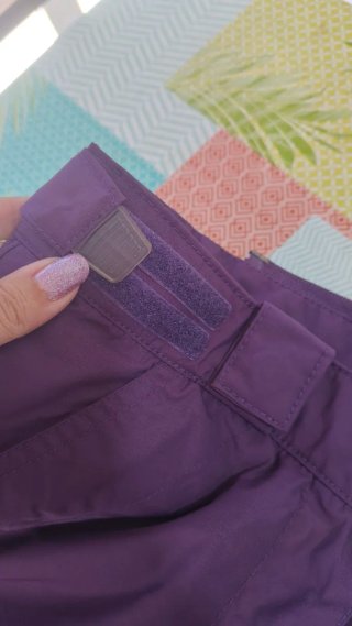 Pantalón de Nieve Mujer Morado
