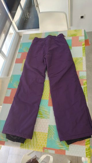 Pantalón de Nieve Mujer Morado