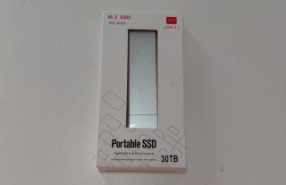 SSD 30TB Tipo C Plata