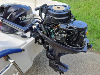 Barco Quicksilver 360 + Tohatsu 9.8 + Remolque