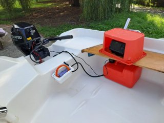 Barco Quicksilver 360 + Tohatsu 9.8 + Remolque