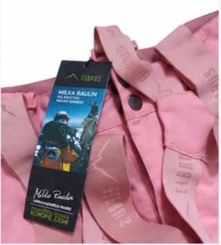 Pantalón de esquí Elbrus Mujer Rosa Talla L