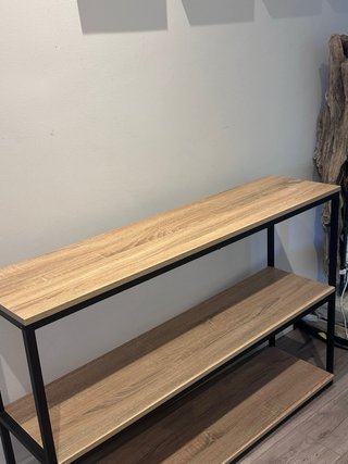 Estantería Hierro y Madera 3 Niveles