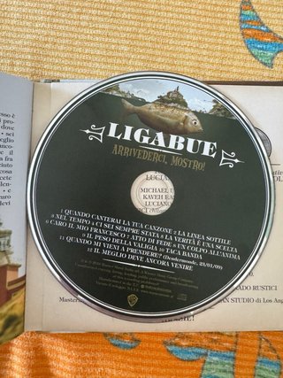 Ligabue Arrivederci, Mostro! CD