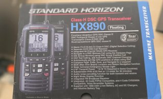 Radio VHF GPS Standard Horizon HX890