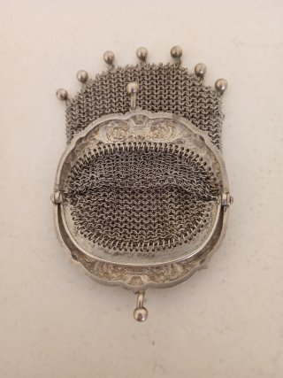Monedero Plata 925 Siglo XIX