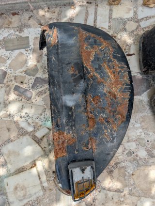 Cofano y guantera Vespa