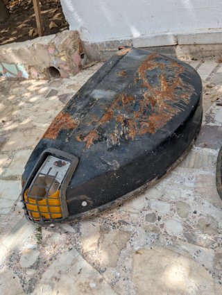 Cofano y guantera Vespa