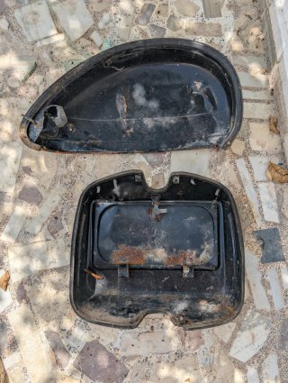Cofano y guantera Vespa