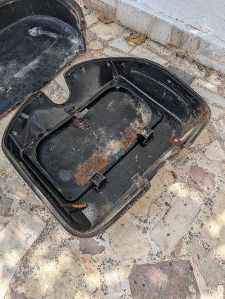 Cofano y guantera Vespa
