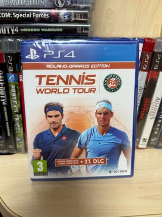Precintado - Tennis World Tour Roland-Garros PS4