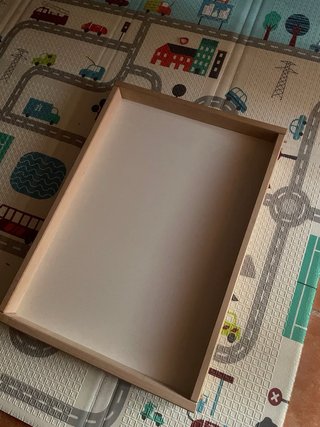 Cambiador bebé SNIGLAR IKEA madera