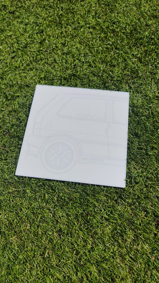 Cuadro Decorativo Fiat Uno Turbo