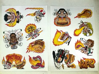 14 Cromos Troquelados KFC
