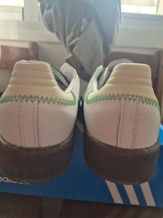Adidas Samba OG Verde y Blanco