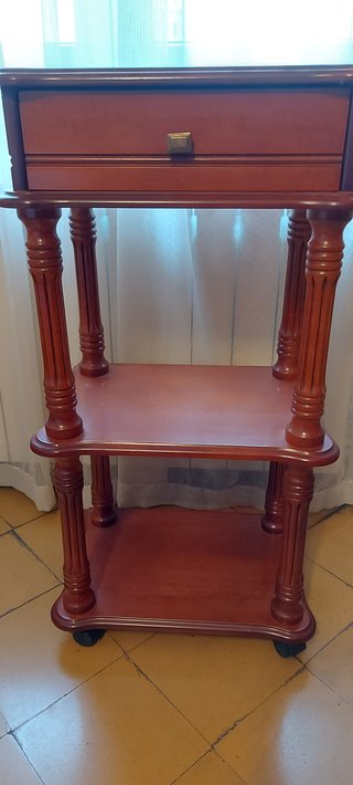 Mueble auxiliar vintage madera