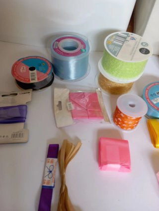 Cintas de raso para manualidades y decoración