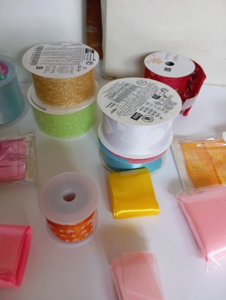 Cintas de raso para manualidades y decoración