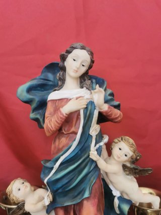 Virgen de los Ángeles 32cm