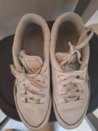 Zapatillas Reebok Talla 44 Blancas y Verdes