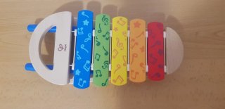 Xilófono Hape Arcoíris 12m+