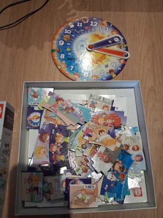 Juego de mesa Las horas Educa