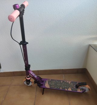 Patinete Oxelo Morado