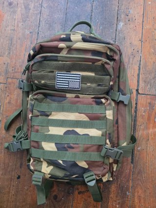 Mochila Camuflaje Táctica Militar