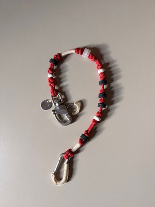 Llavero paracord metal unisex
