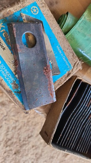 Cuchillas kuhn para segadora rotativa