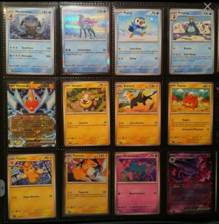 94 Carte Pokemon Set Completo