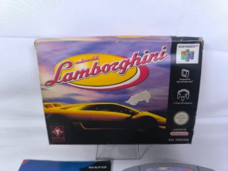 Lamborghini N64 - Juego y Caja PAL