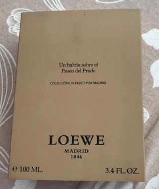 Perfume Loewe Un balcón sobre el Paseo del Prado