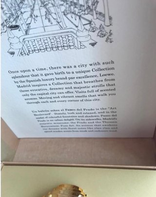 Perfume Loewe Un balcón sobre el Paseo del Prado