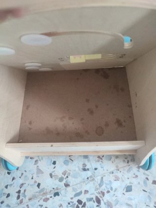 Andador correpasillos bebé madera.