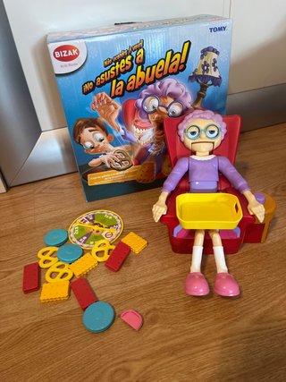 No Asustes a la Abuela Juego de Mesa Bizak