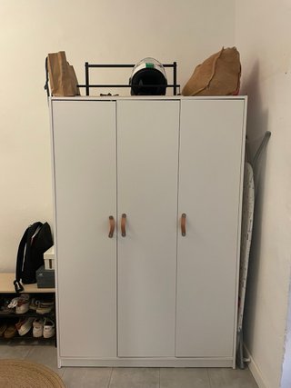 Armario 3 puertas blanco IKEA PLATSA