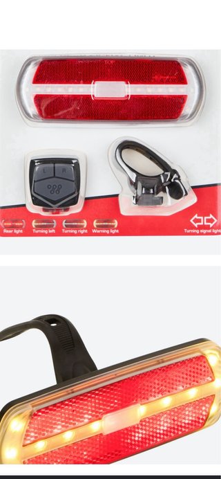 Luz trasera LED bicicleta/patinete/moto