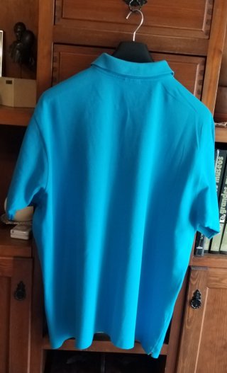 Polo Lacoste Azul Talla XXL Vintage Cotton