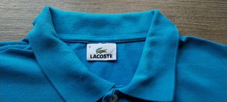 Polo Lacoste Azul Talla XXL Vintage Cotton